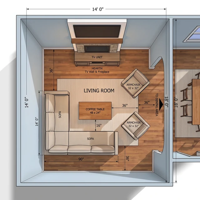 2.5D overhead